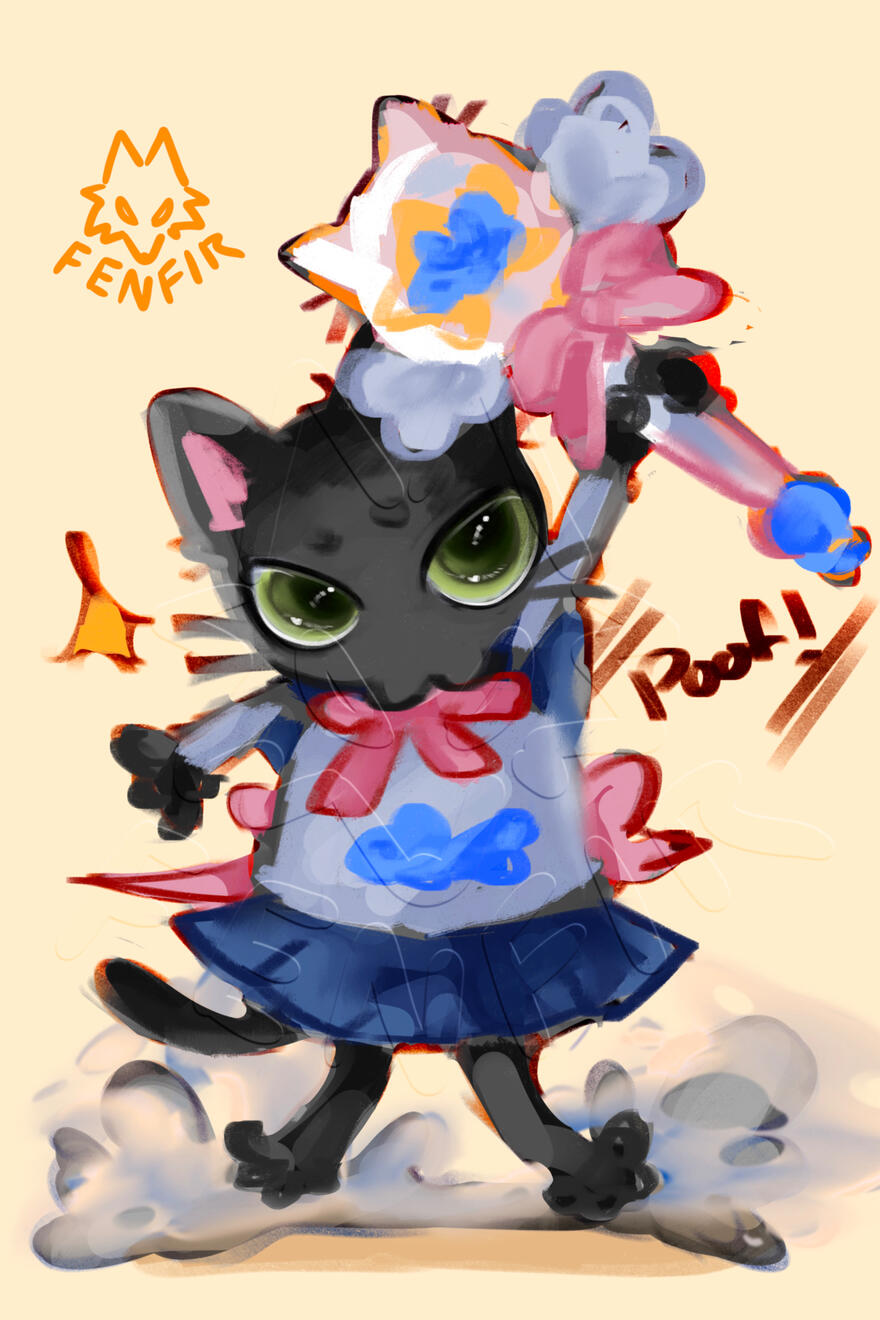 Kitty Myeowgical Girl